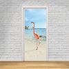 3D Door Wallpaper Peel and Stick Animals Self Adhesive 3D Door Stickers