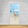 3D Door Wallpaper Peel and Stick Animals Self Adhesive 3D Door Stickers