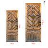 3D Door Stickers European Classic Room Elevator Door Decals Peel and Stick