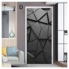 3D Door Stickers Personalized PVC Stairs Door Decals Peel and Stick