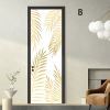 3D Door Stickers Renovated Wooden Door Decoration PVC Door Decals Peel and Stick