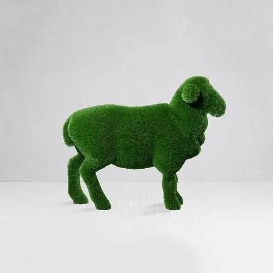 Outdoor Artificial Turf Animals - Sheep
