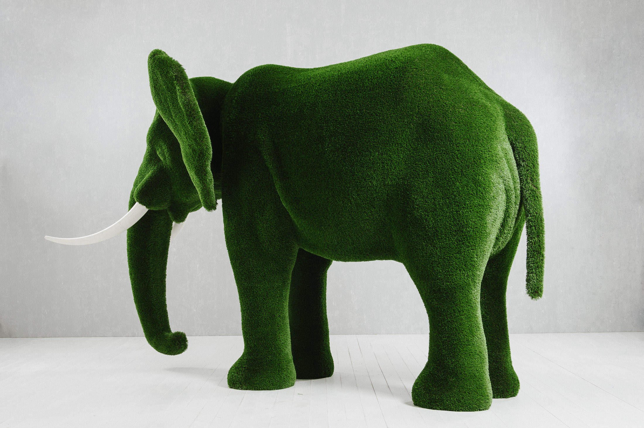 Outdoor Artificial Turf Animals - Elephant