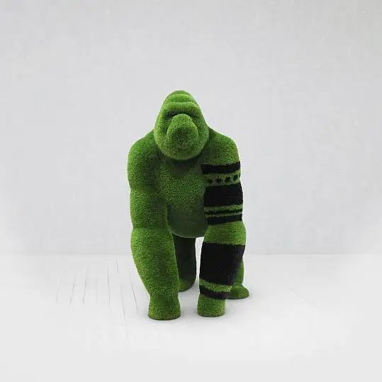 Outdoor Artificial Turf Animals - Gorilla