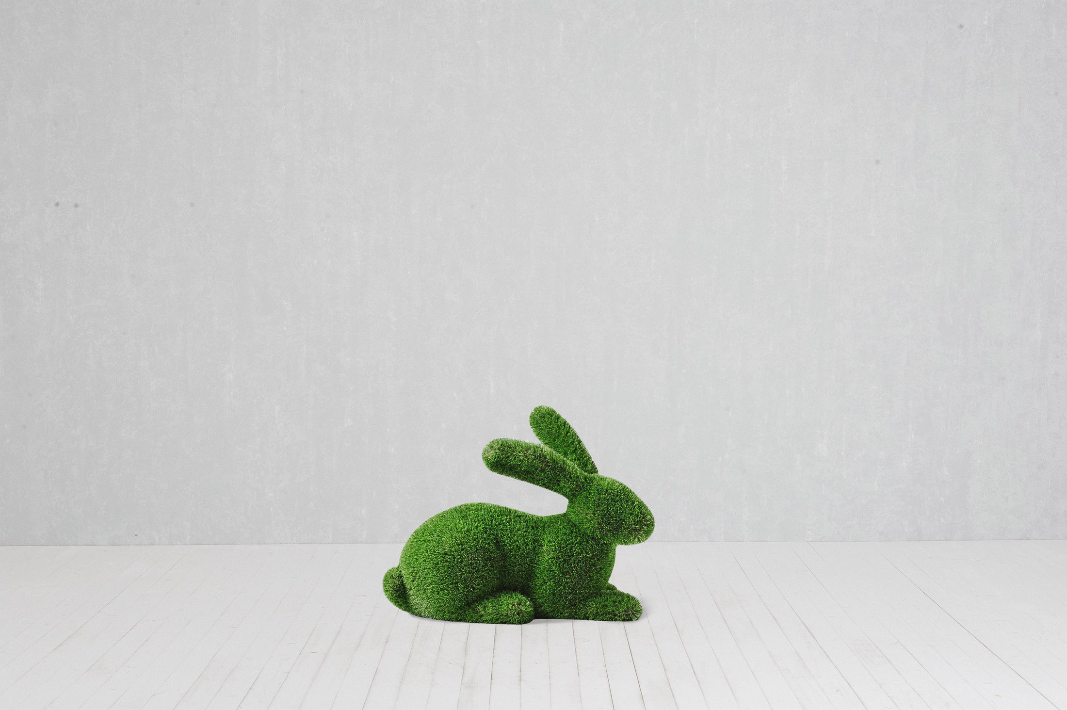 Outdoor Artificial Turf Animals - Rabbit