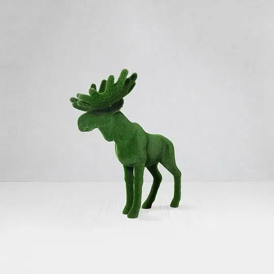 Outdoor Artificial Turf Animals - Elk