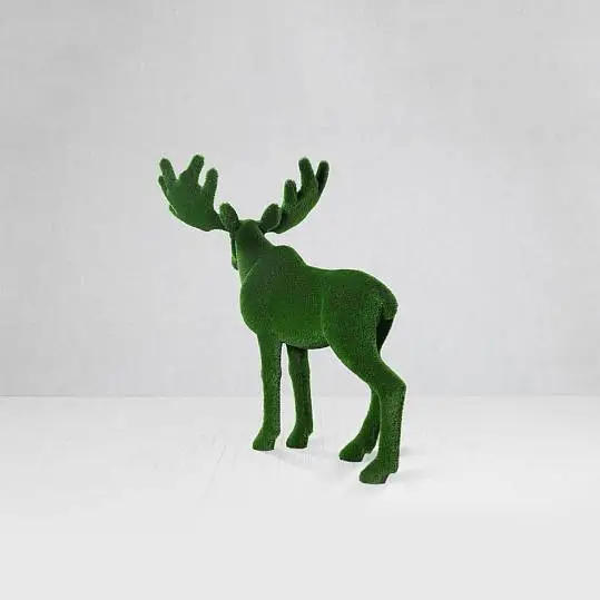 Outdoor Artificial Turf Animals - Elk