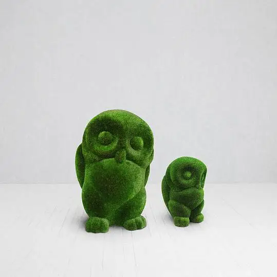 Outdoor Artificial Turf Animals - Owl