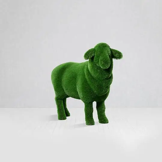 Outdoor Artificial Turf Animals - Sheep