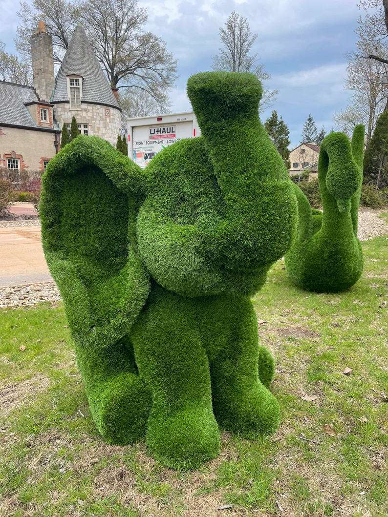 Outdoor Artificial Turf Animals - Elephant