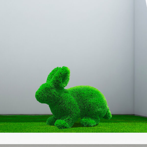 Outdoor Artificial Turf Animals - Rabbit