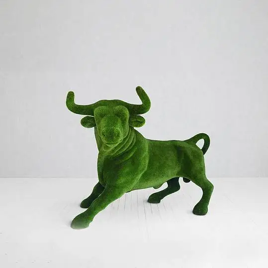 Outdoor Artificial Turf Animals - Bull Corrida