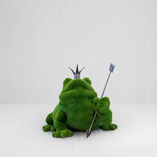 Outdoor Artificial Turf Animals - Fairytale Frog