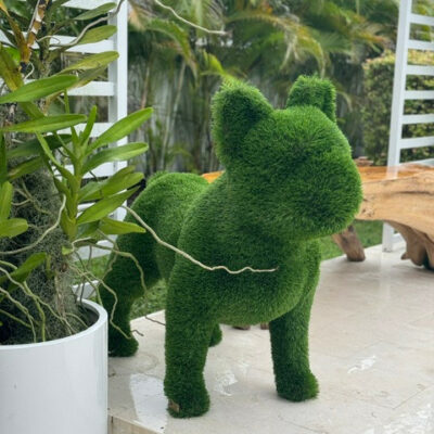 Outdoor Artificial Turf Animals - French Bulldog