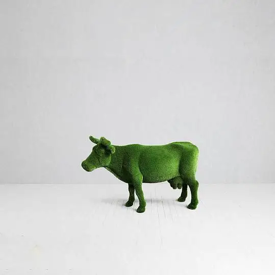 Outdoor Artificial Turf Animals - Cow