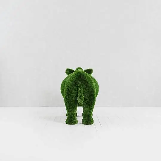 Outdoor Artificial Turf Animals - Rhino Baby