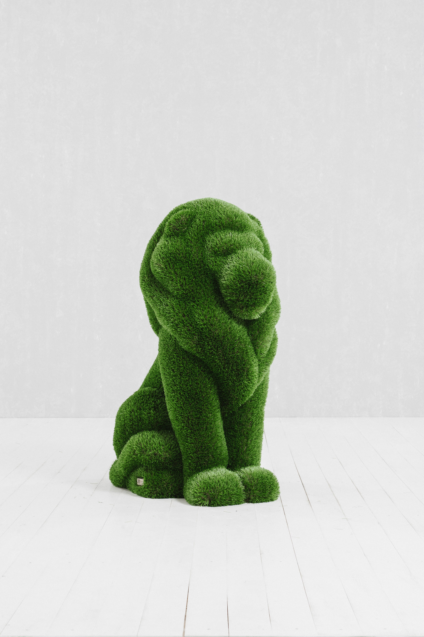 Outdoor Artificial Turf Animals - Seating Lion