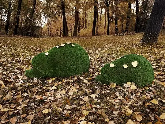 Outdoor Artificial Turf Animals - Hedgehog Small