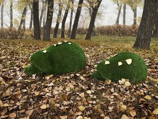 Outdoor Artificial Turf Animals - Hedgehog Big