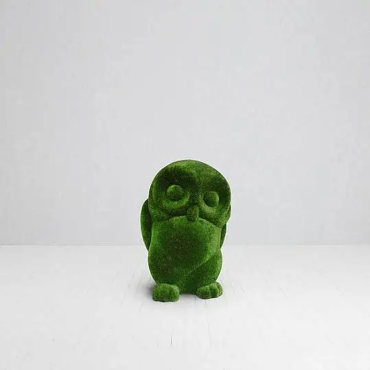 Outdoor Artificial Turf Animals - Owl
