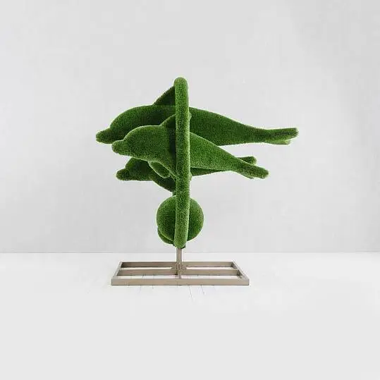 Outdoor Artificial Turf Animals - Dolphins