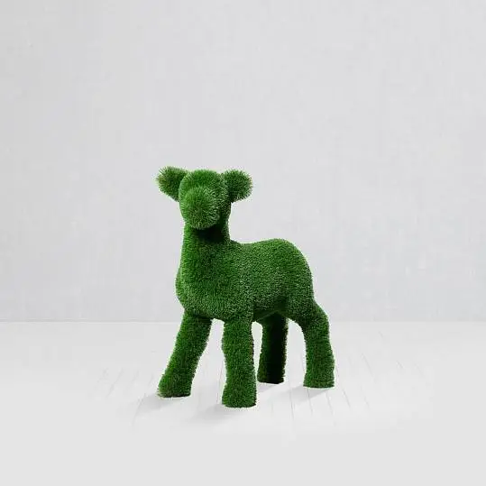 Outdoor Artificial Turf Animals - Lamb