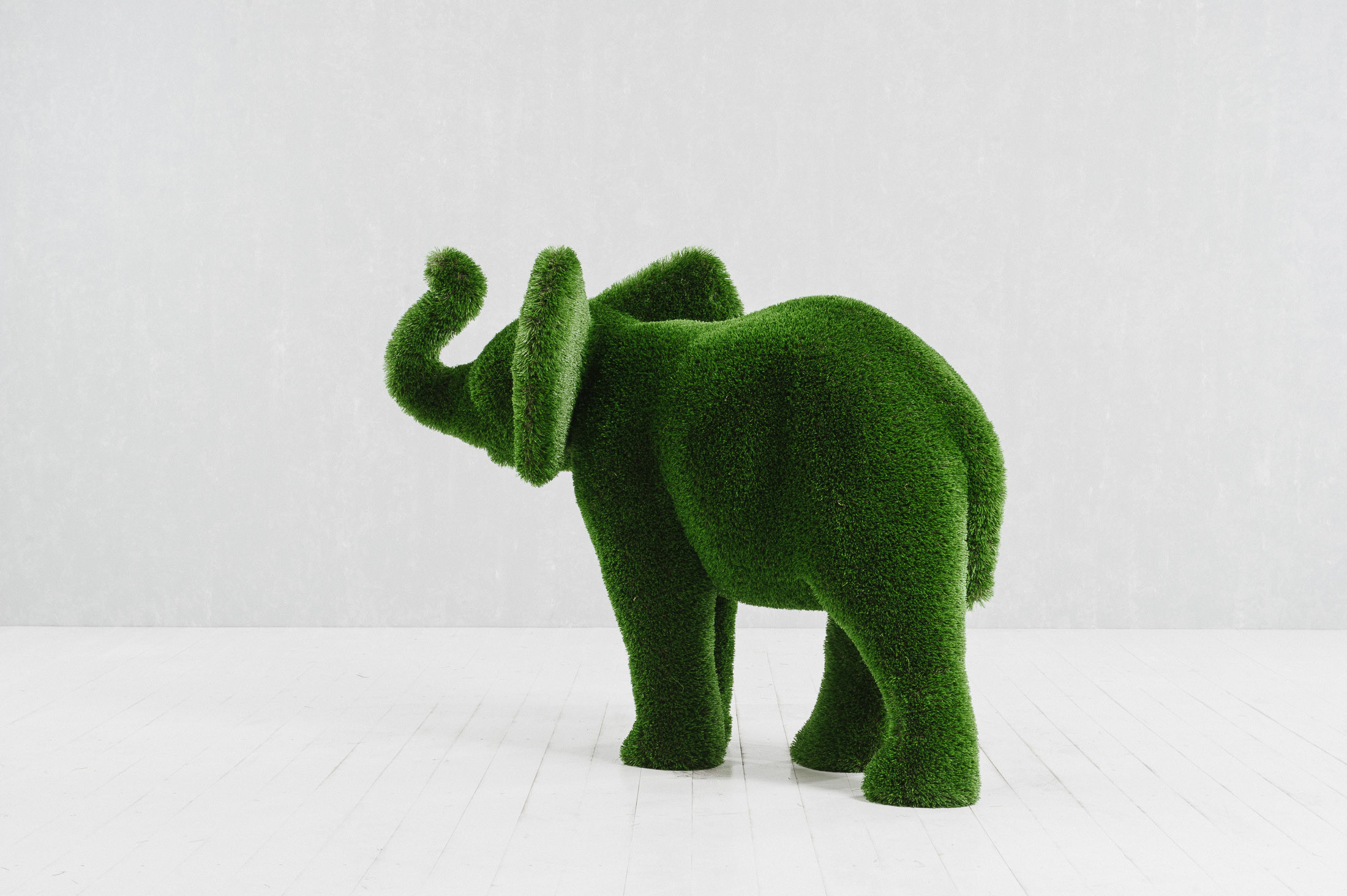 Outdoor Artificial Turf Animals - Elephant