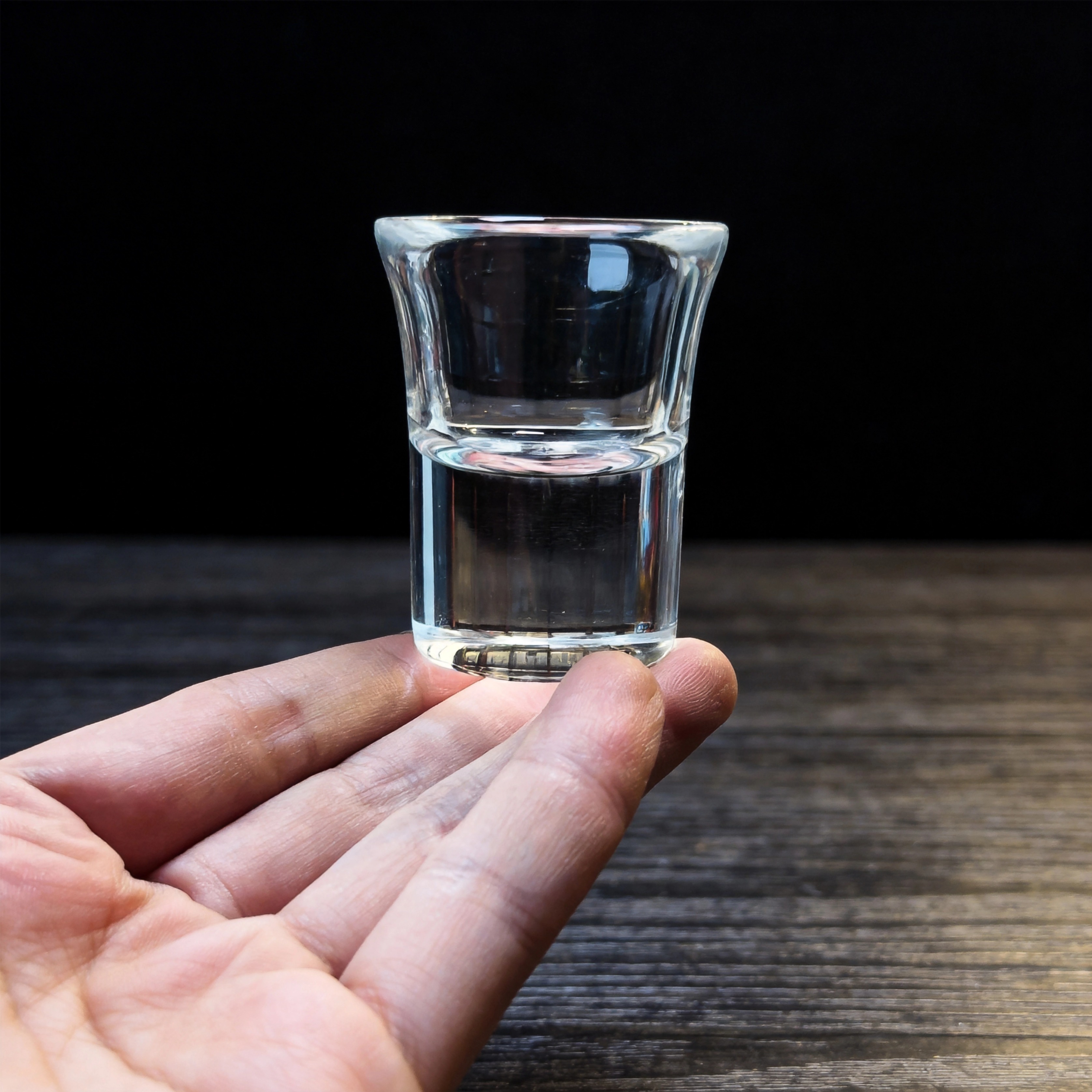 Raw Crystal 30ml Liquor Cup – Handcrafted Natural Crystal