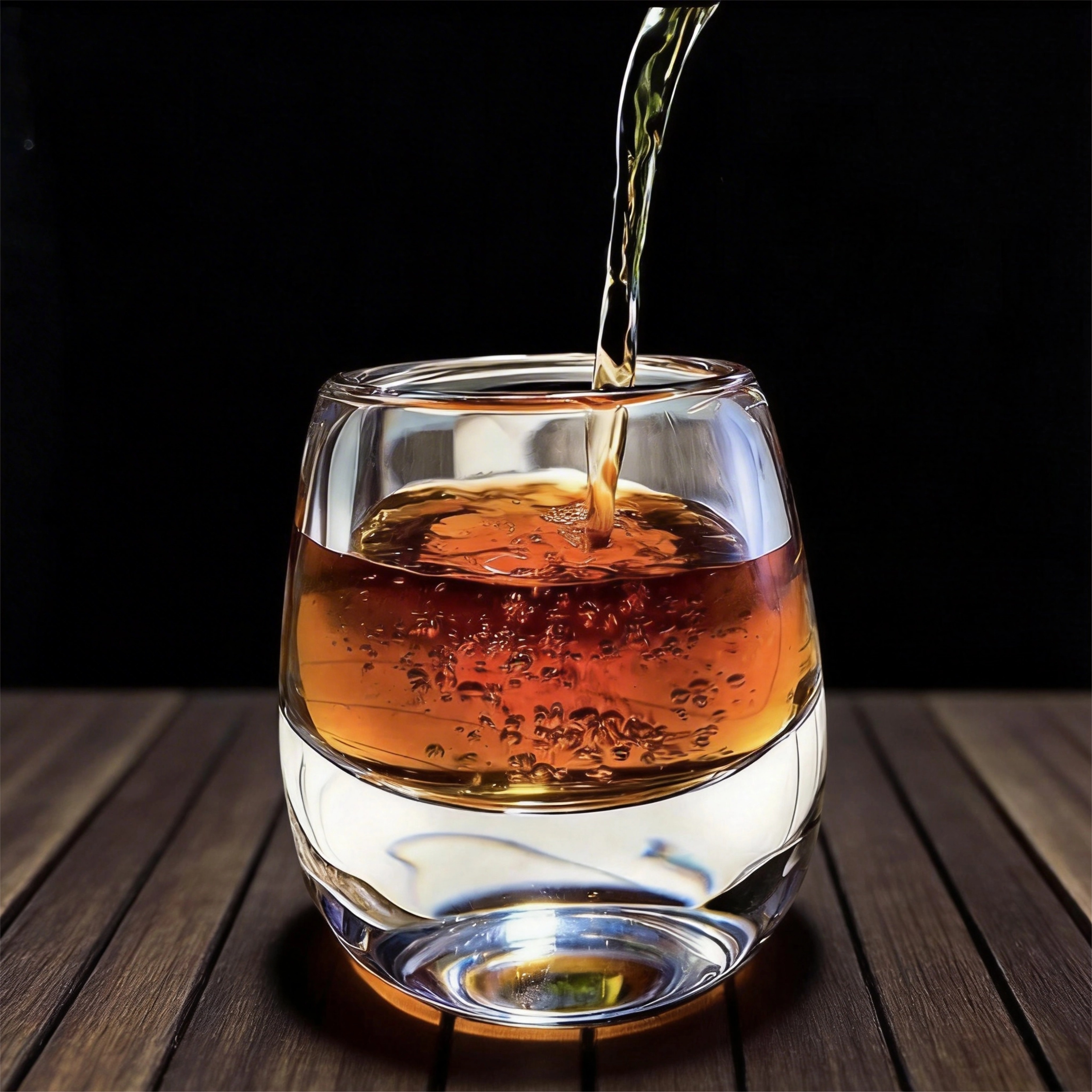 Crystaltells Handmade Natural Quartz Crystal Whiskey Cup - 200ml Luxury Rocks Cup with Weighted Base - Premium Gemstone Barware Gift Set-Crystaltells