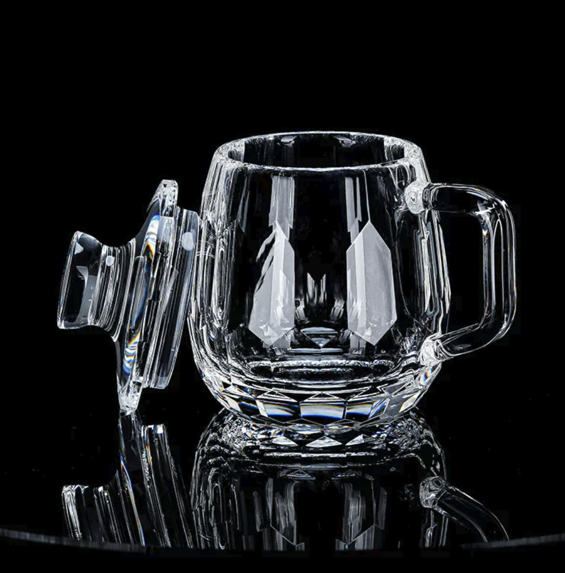 Natural Raw Crystal Tea Mug – Handcrafted Mineral Crystal Coffee & Tea Cup