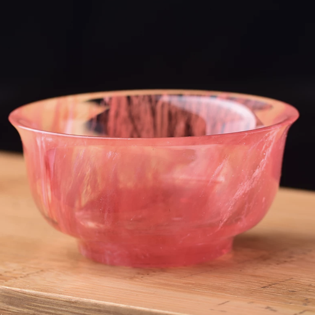 Colorful Crystal Gongfu Tea Cups – Portable Tea Tasting Cups for Tea Ceremony & Travel