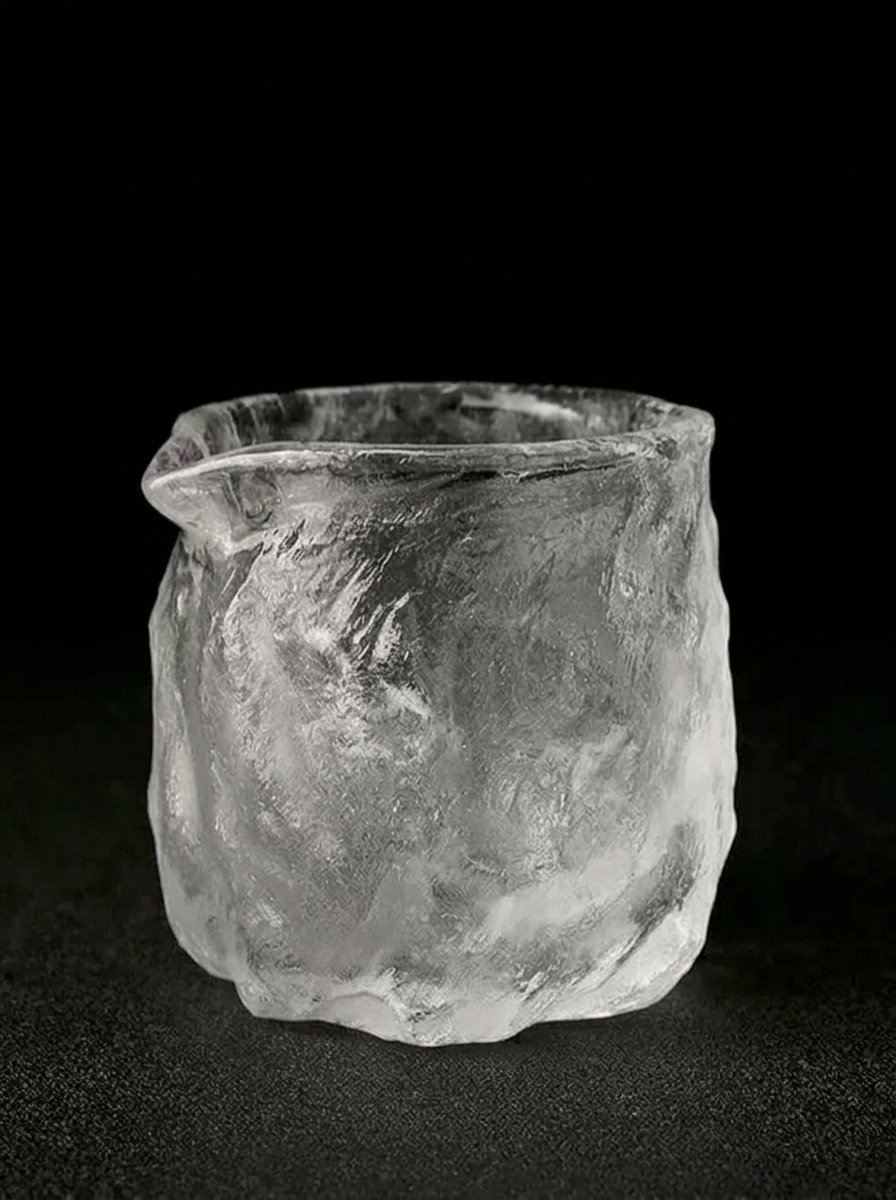 Natural Raw Crystal Tea Cup – Handcrafted Genuine Mineral Crystal Cup