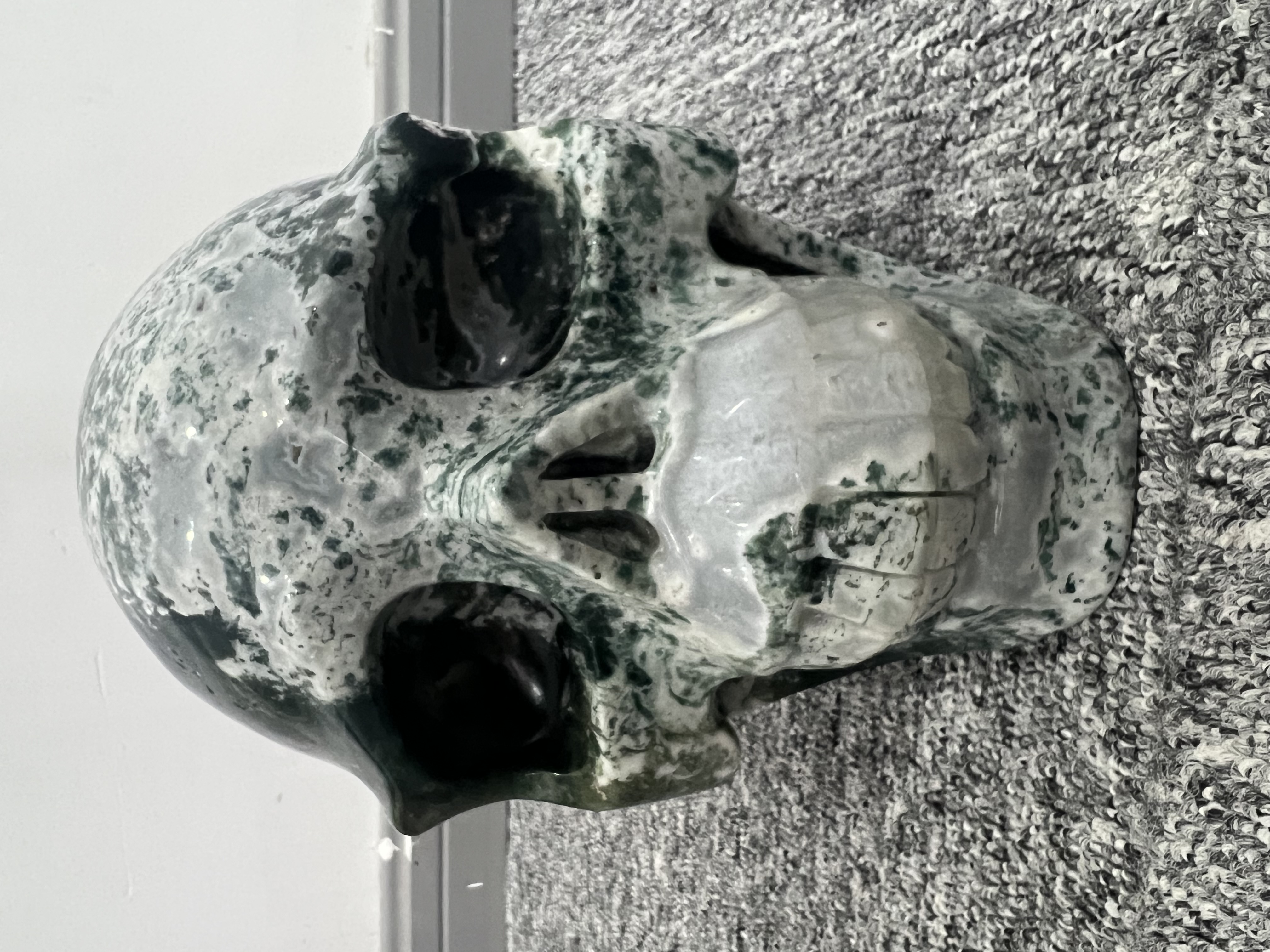 Crystal Carving - Style Two - Moss Agate