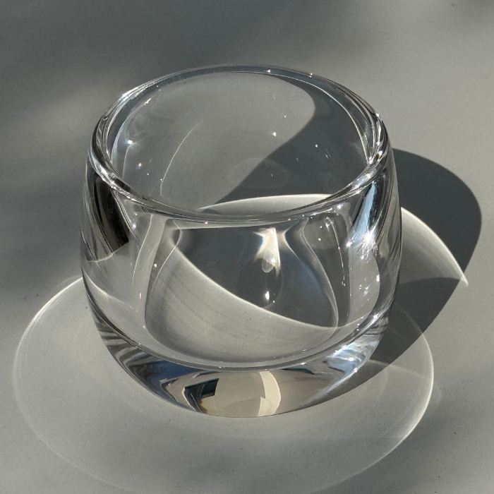 Crystaltells Handmade Natural Quartz Classic Crystal Glass Transparent 90ml 150ml Gift Package