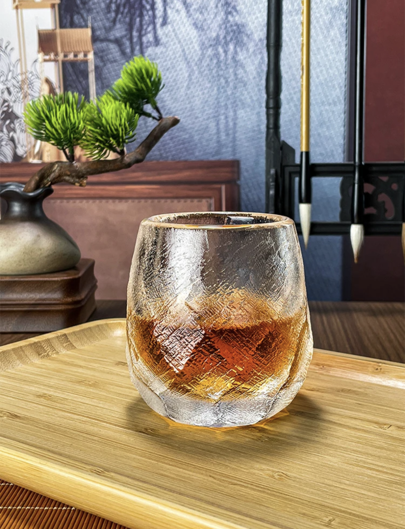 Crystal Glass Whisky 240ml-Crystaltells