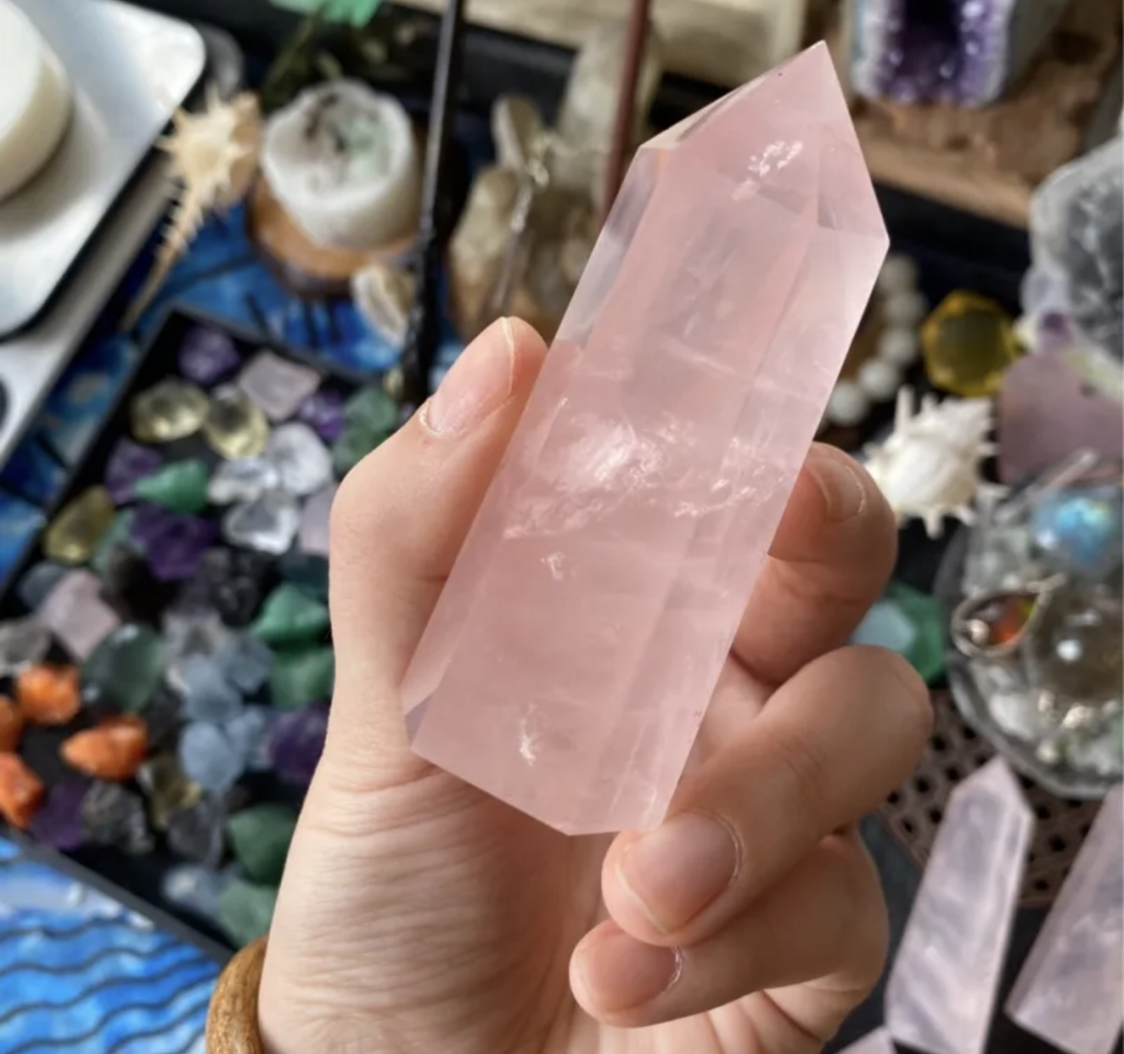 Crystal Tower - Style One - Pink