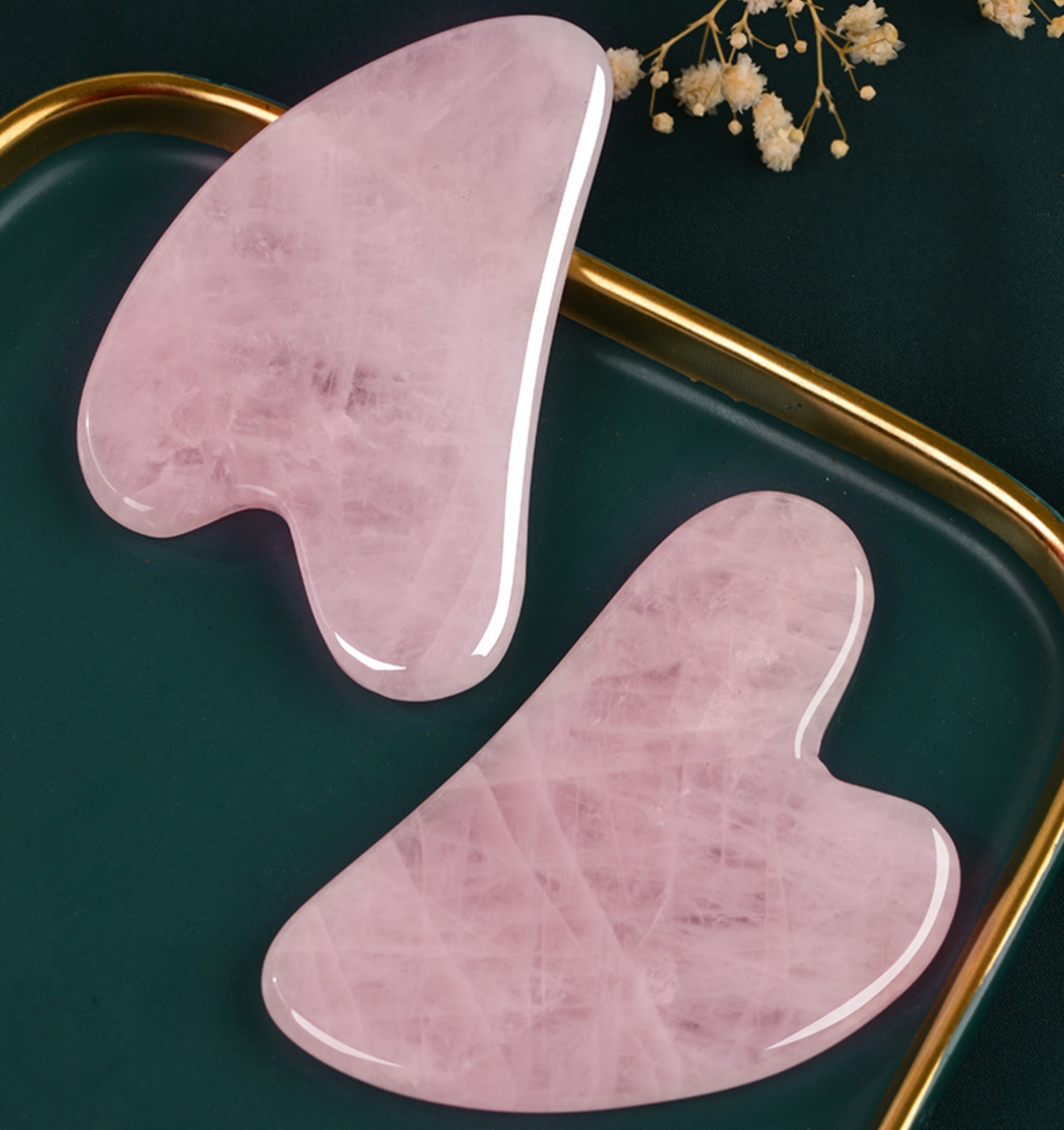 Rose Quartz Scraping Board Style One