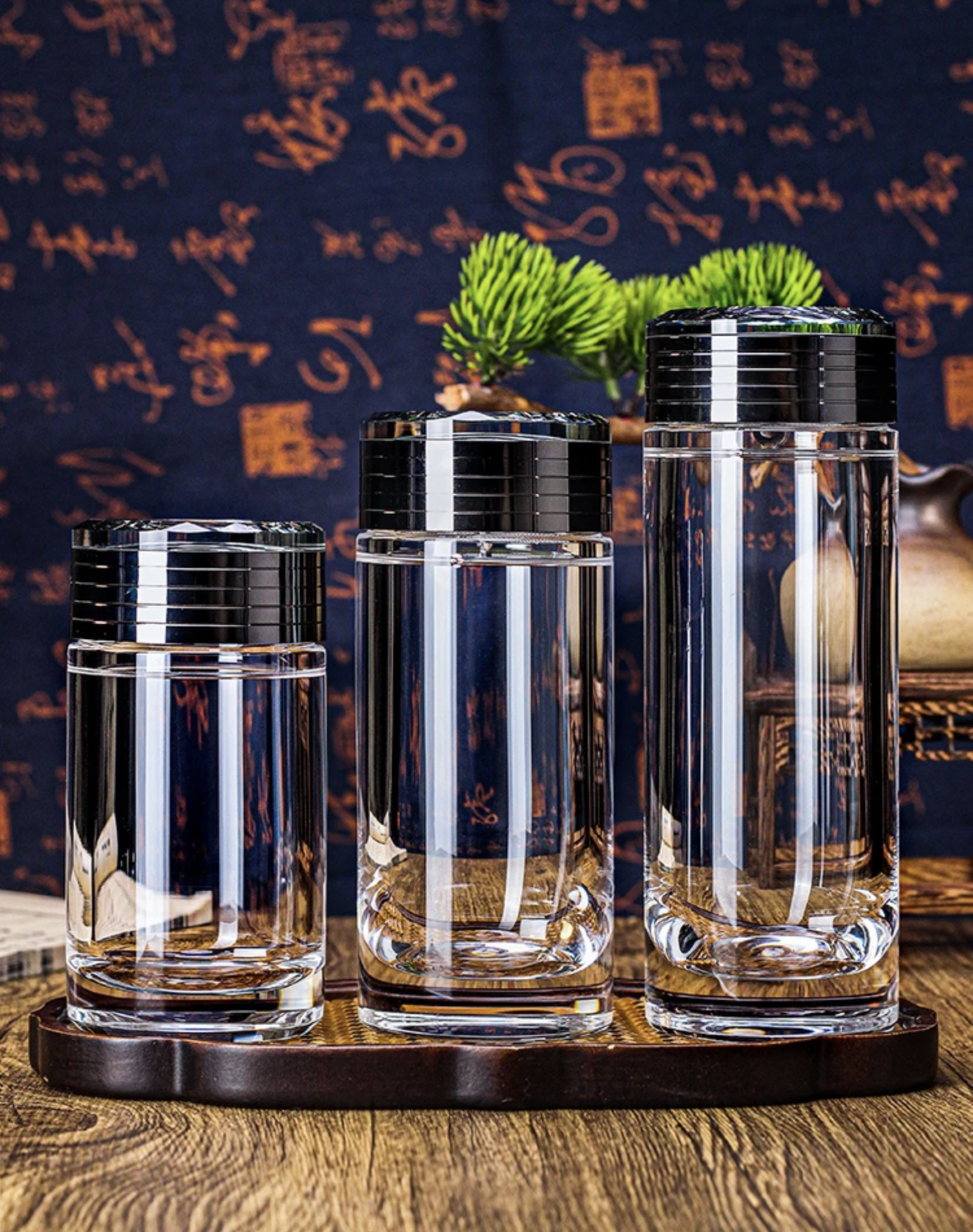 Crystal Glass - Handmade Cup With Cup Lip 200ml 300ml 400ml 500ml