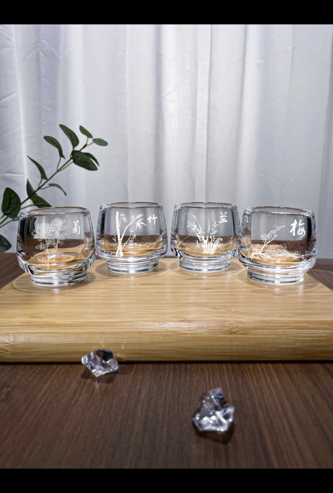 Crystal Glass - Handmade Cup Set of 4 - Gift Package-Crystaltells