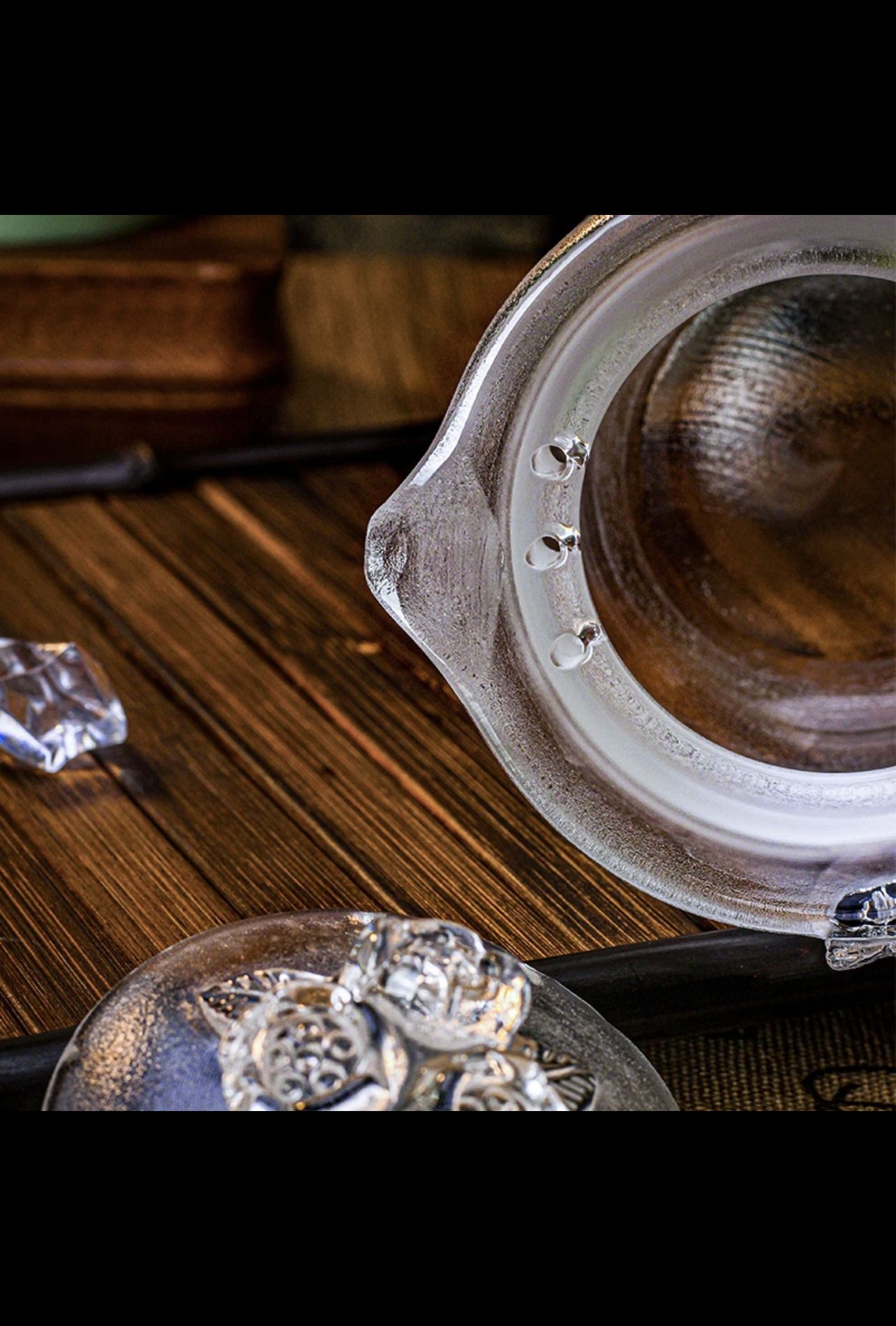 Crystaltells Handmade Natural Quartz Crystal Teapot Hand Carved Gift Package