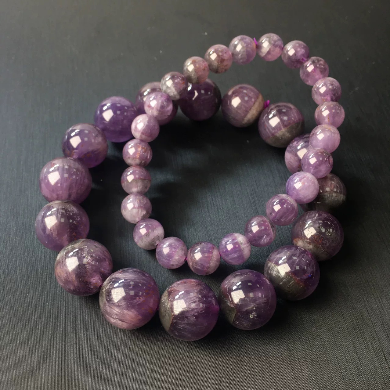 Healing Amethyst Gemstone Bracelet – Peace & Protection