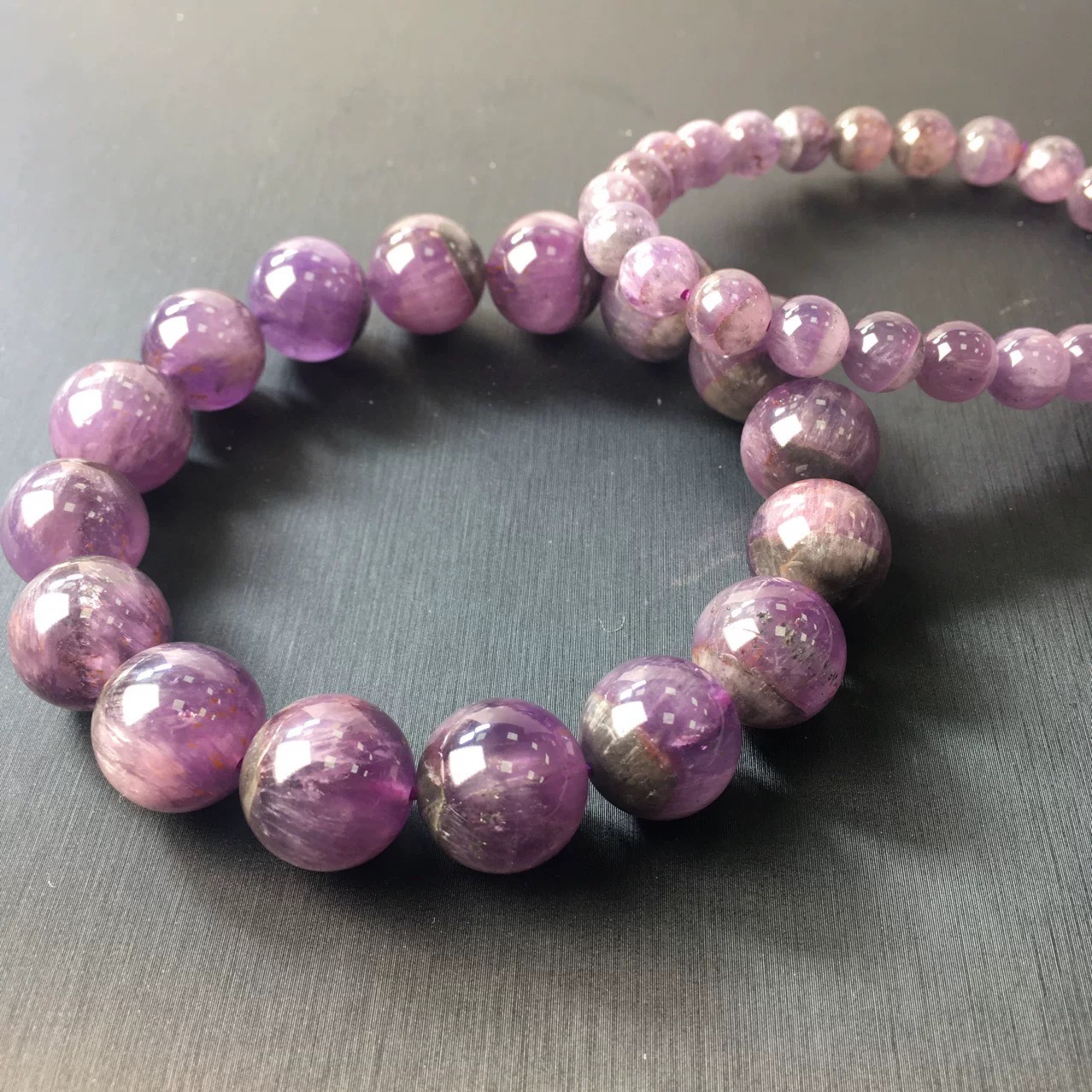 Healing Amethyst Gemstone Bracelet – Peace & Protection