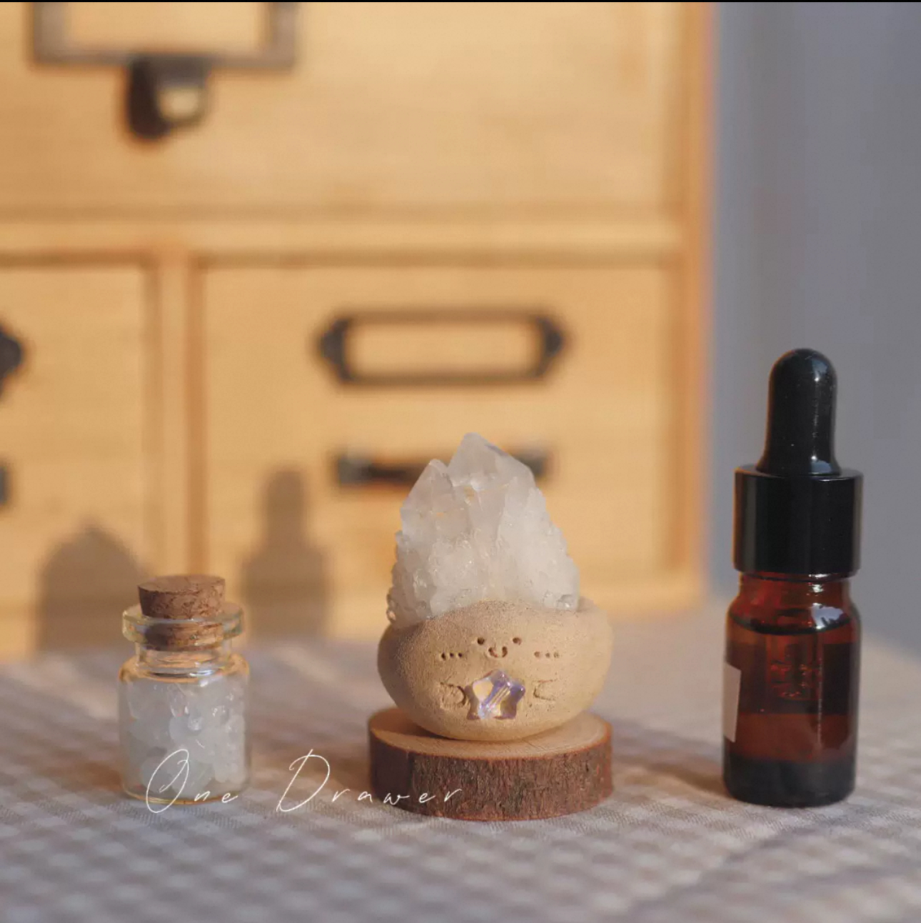 Magical Crystal Clay Decor for Your Desk