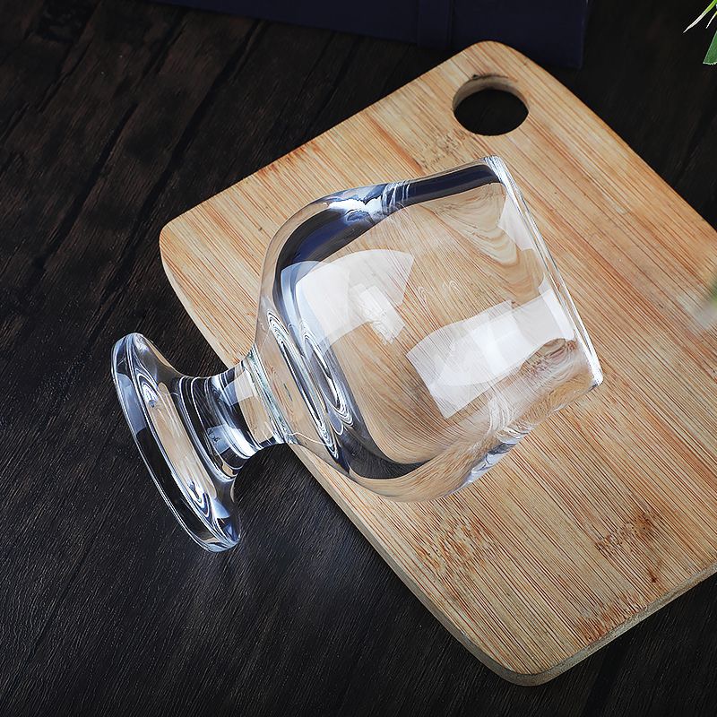 Crystaltells Handmade Natural Quartz Crystal Wine Glass - 100% Raw Gemstone Stemmed Champagne Flute - Luxury Juice & Cocktail Glassware with Gift Box