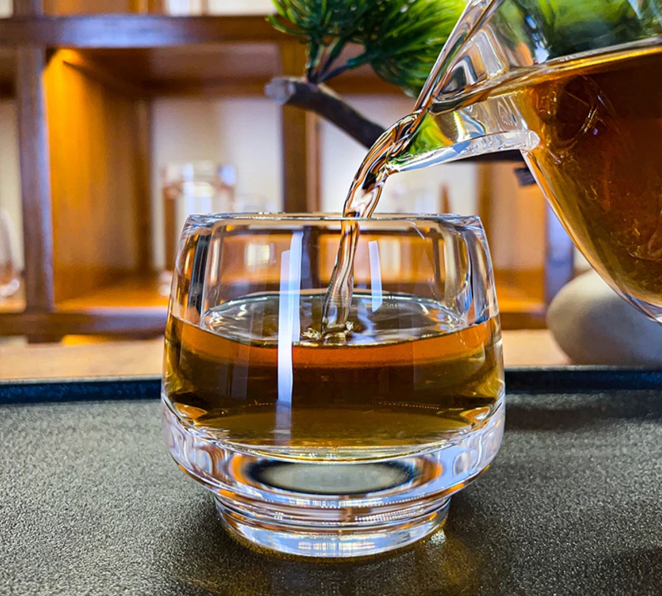 Crystaltells Handmade Natural Quartz Classic Crystal Glass Transparent 90ml 150ml Gift Package