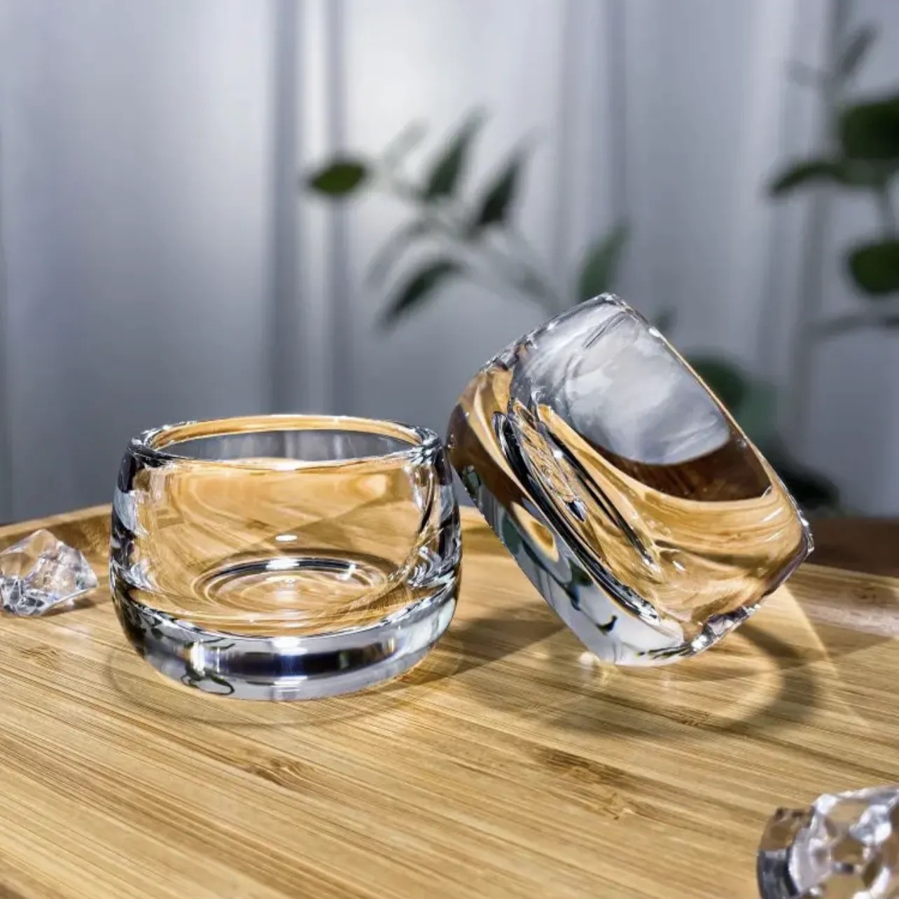 Crystaltells Handmade Natural Quartz Crystal Glass Classic Gift Package-Crystaltells