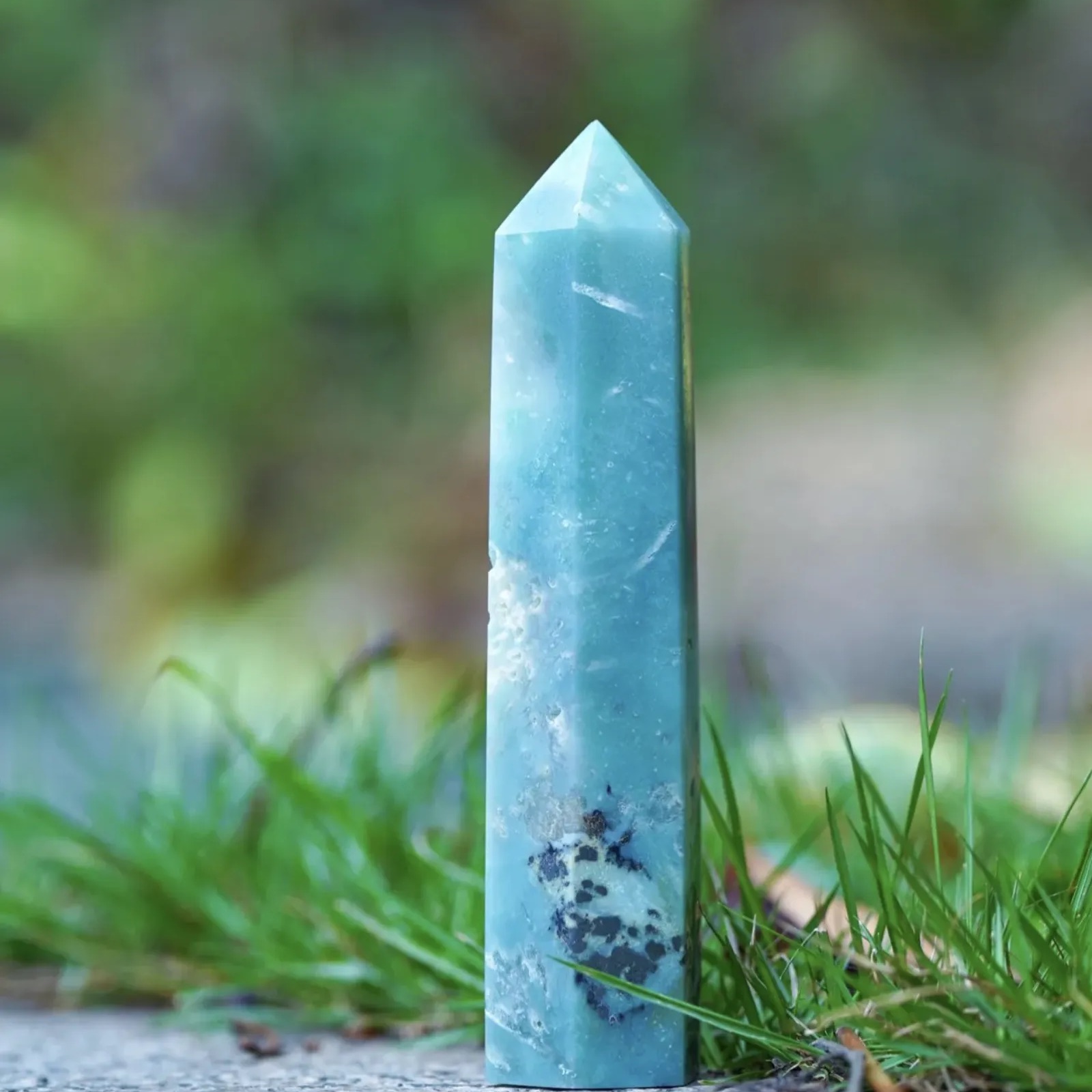 Crystal Tower - Style Three - Green