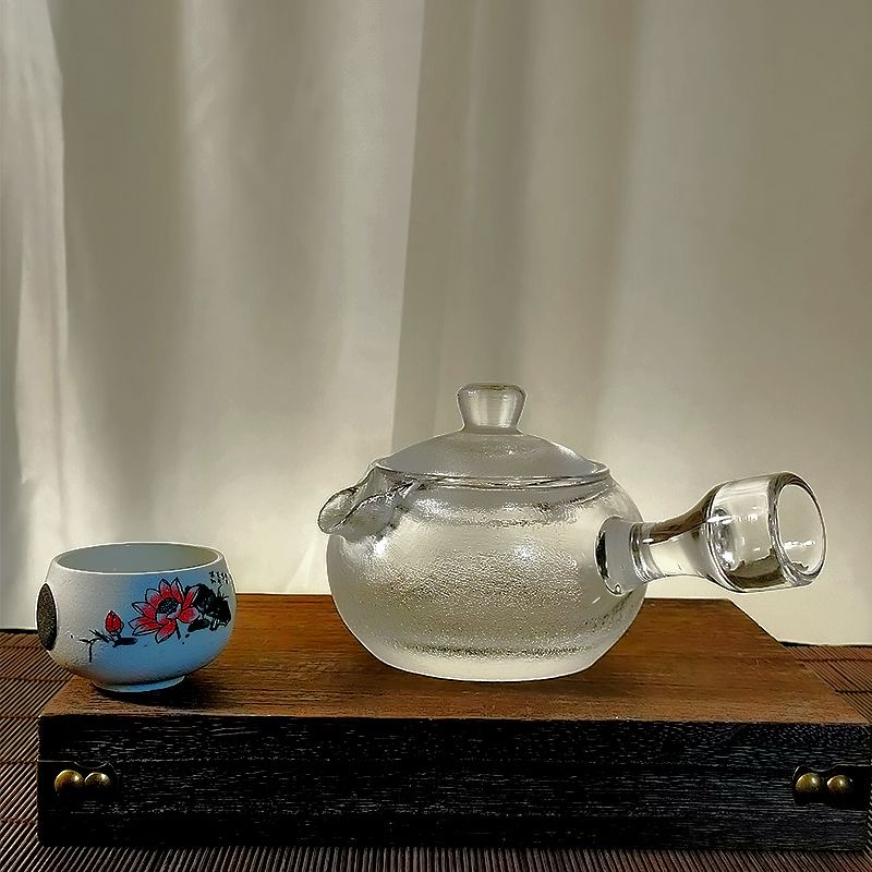 Pure Natural Mineral Crystal Teapot – Artisan Carved