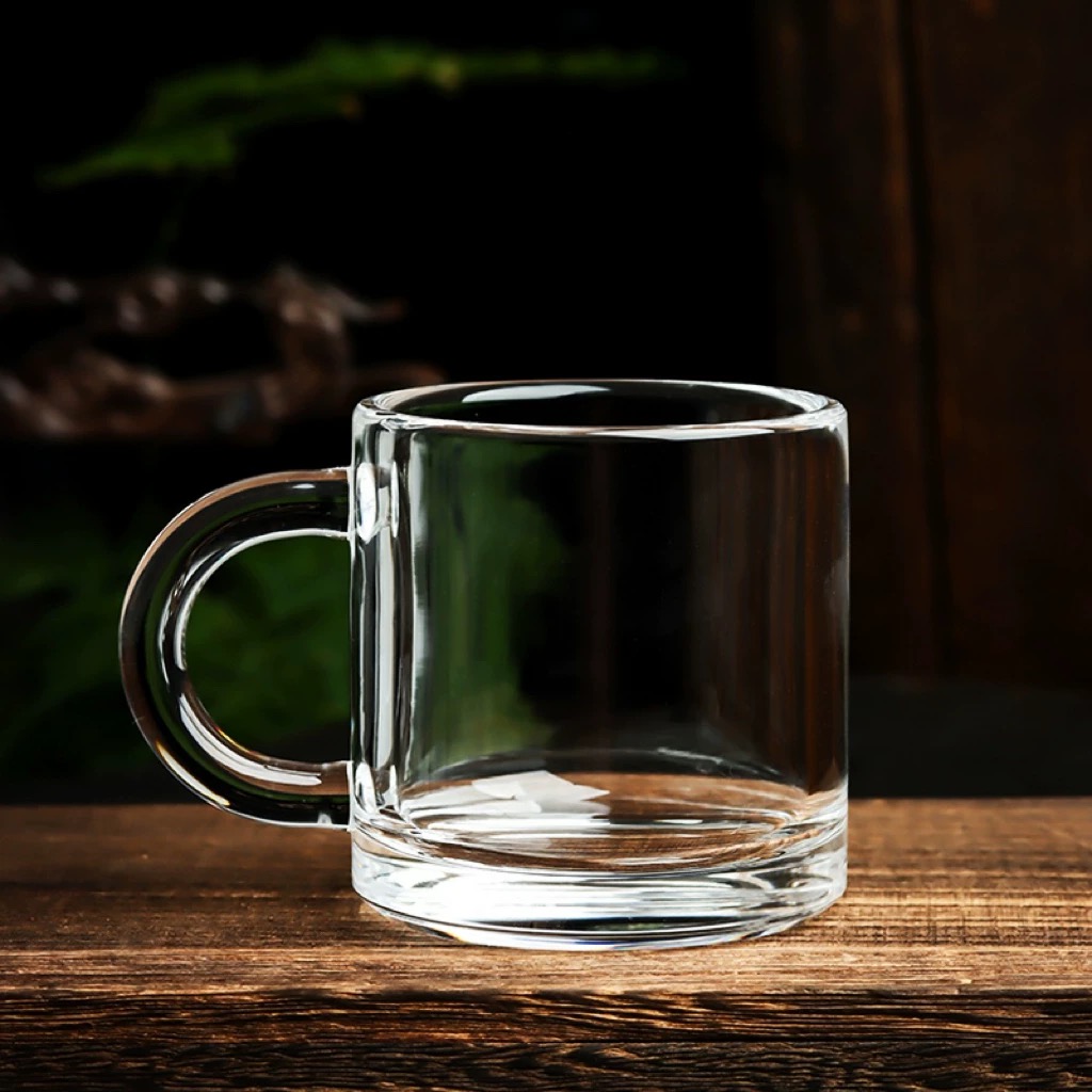 Natural Raw White Crystal Tea Cup & Shot Cup – Hand Carved Clear Quartz Drinking Cup