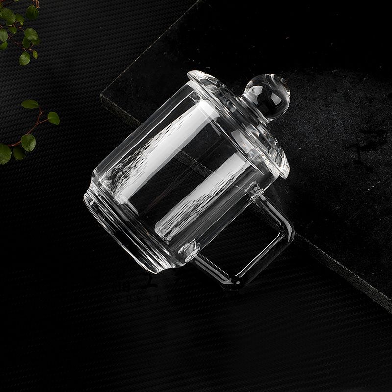 Crystal Glass With Cup Lip 300ml 400ml